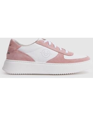 Unseen Marais Stamp Sneakers Color Block - Pink