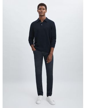 PAIGE Lennox Jeans Plain - Blue