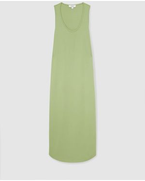 Reiss Halter Neck Maxi Dress in Green | Lyst