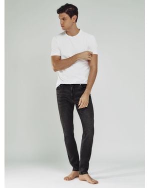 Reiss Tapered Slim-Fit Jeans - Black