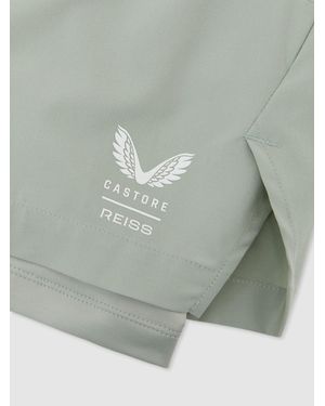 Reiss 2 1 Graphic Short - Green
