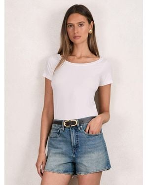 GOOD AMERICAN Denim Shorts - Blue