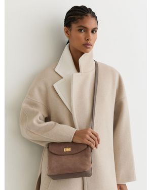 Reiss Brea - Taupe Bag, One - Natural