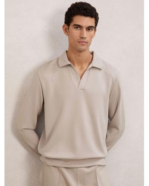 Reiss Polo Shirt - Natural