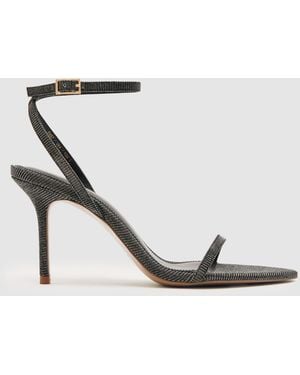 Reiss Strappy Stiletto Sandals - White