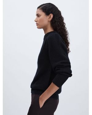 Madeleine Thompson Cashmere Crew Neck Sweater - Blue