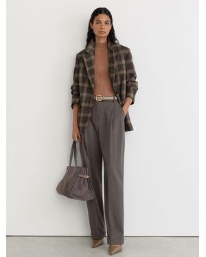 Reiss Sandor Wool Relaxed Single-Breasted Blazer - Green