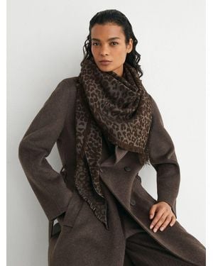 Reiss Lola - Chocolate Scarve, One - Brown
