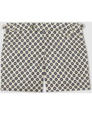 Hemingsworth Ikat-Print Swim Shorts - Multicolor