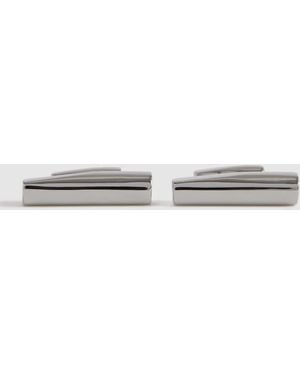 Reiss Bar Cufflinks - White