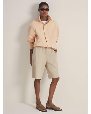 Reiss Les 100 Ciels Technical Jacket - Natural