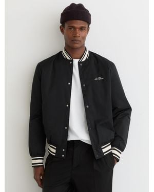 Les Deux Tech Bomber Jacket - Black