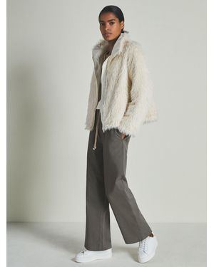 Les 100 Ciels S Twill Pants With Lyocell And Wool - Multicolor