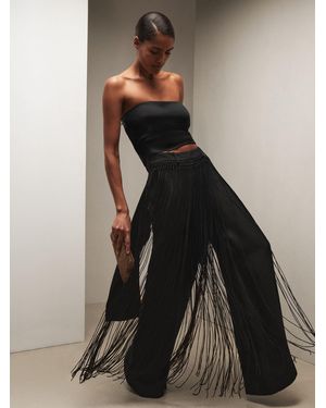 Reiss Royal Ballet Tassel Pants - Black