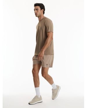 Reiss 5 Split Short - Natural