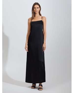 Bondi Born Linen Blend Dress - Black