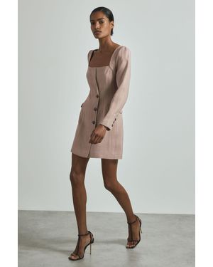 ATELIER Lucinda - Pink Tailored Mini Dress, Us 6