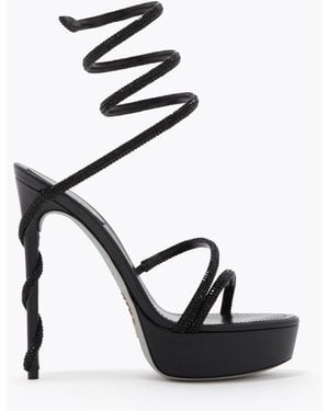 Rene Caovilla Margot Platform Sandal 130 - White