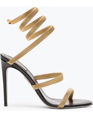 Rene Caovilla Sandalo Trigold Cleo-Oro 105 - Metallizzato
