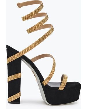 Rene Caovilla Margot And Platform Sandal 130 - White
