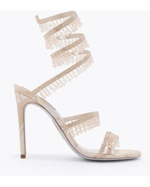 Rene Caovilla Chandelier Sandal - Natural