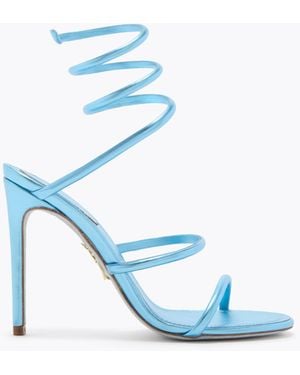 Rene Caovilla Cleo Metallic Light Sandal 105 - Blue