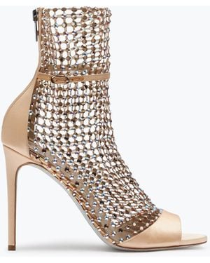 Rene Caovilla Galaxia Ivory Sandal 105 - White