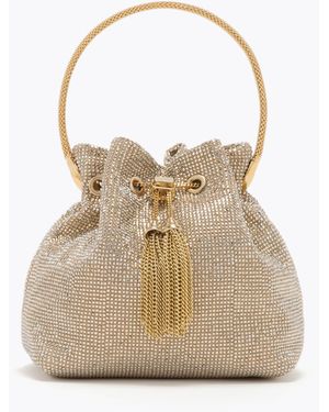 Rene Caovilla Deva Mini Bag - White