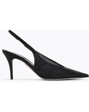 Rene Caovilla Jinny Slingback 80 - White