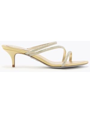 Rene Caovilla Erin Lemon Mule 50 - White