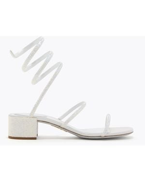 Rene Caovilla Cleo Sandal 40 - White