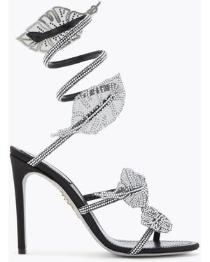 Rene Caovilla Leaf Sandal 105 - White