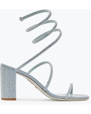 Rene Caovilla Cleo Sandal 80 - White