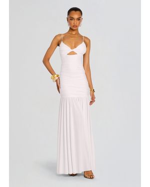 retroféte Bristol Mesh Dress - White