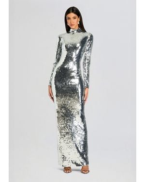 retroféte Lucia Sequin Dress - Metallic