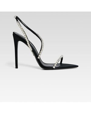 retroféte Erminia Embellished Sandal - Black
