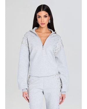 retroféte Marissa Sweatshirt - White