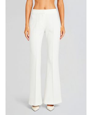 Sans Faff Lizzy Low Rise Flared Pants - White