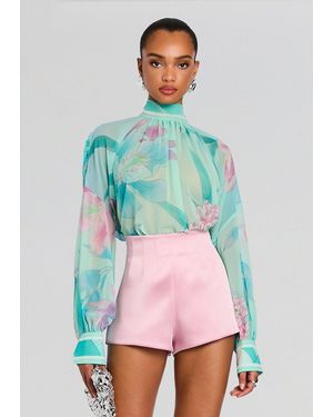 retroféte Olympia Top - Green