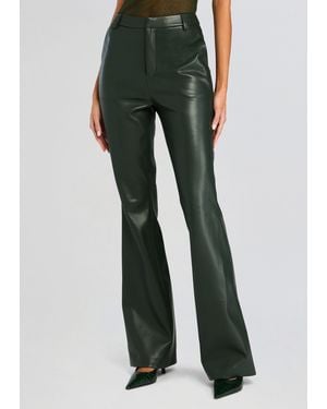 SER.O.YA Ronja Vegan Leather Trouser - Green