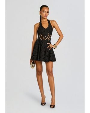 Charo Ruiz Sandlight Short Dress - Black