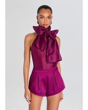 retroféte Indira Silk Top - Pink