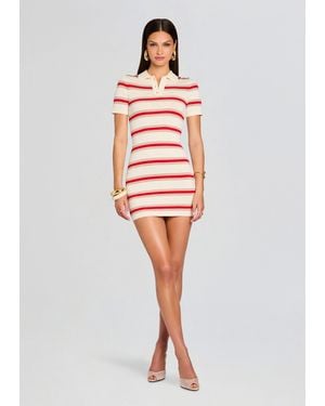 SER.O.YA Liev Knit Mini Dress - White