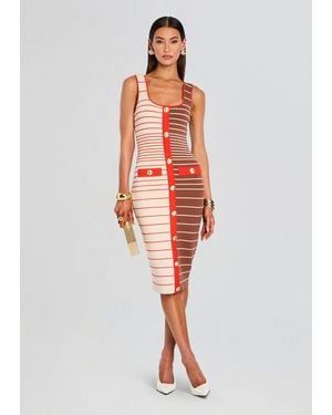 retroféte Lyle Knit Dress - White