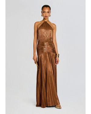 retroféte Amberley Dress - Brown