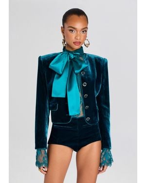 retroféte Alto Velvet Jacket - Blue