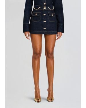 retroféte Kornelia Denim Skirt - Blue