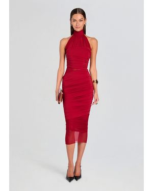 SER.O.YA Esmee Midi Dress - Red