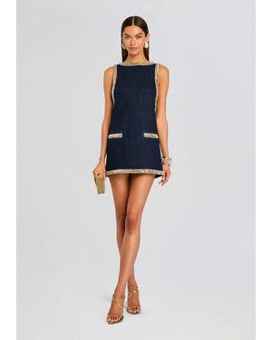 retroféte Dorte Dress - Blue