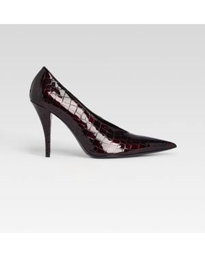 retroféte Maureen Leather Pump - White